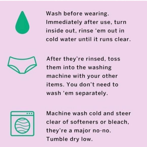 Victorias Secret Pink Sold Out Boyshort Shorty Period Panty Blue - Picture 3 of 8